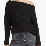 Treasure & Bond  Black Off-Shoulder Sweater Photo 0