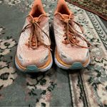 Hoka  Clifton 8 Women's Orange Running Shoe Sneakers Z5752 Size 9B Photo 9