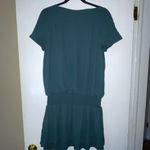 Banana Republic  Green‎ Short Sleeved Elastic Drop Waist Low Waist Dress Size 8 Photo 1