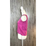 Vintage Name Dropper's Women's Medium Summer Casual Sleeveless Pink Tank Top Photo 5