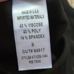 AGOLDE Ribbed Tank Bodysuit Black Photo 15