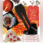 Wildfox Pizza Sweatshirt size medium Photo 8