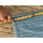 Sam Edelman Women's Blue Striped The Chelsea Wide Leg Crop Jeans Size 28 Photo 5