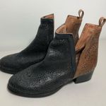 Jeffrey Campbell  Oriley Cut Out Two Tone Ankle Boot Photo 1