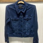 Liverpool  Los Angeles classic denim stretch jacket dark Americana sz L comfort Photo 0