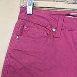 Seven7  Women’s Weekend Short Hot Pink Barbiecore Denim Jean Raw Hem Shorts Photo 1