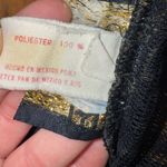 Vintage swim cover up sheer stretchy leopard print‎ subtle bathing suit cover Brown Size M Photo 6