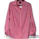 Ashley Stewart  women's size 12 long sleeve button down casual dressy shirt NWT Photo 0