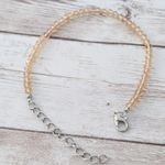 Beaded Clasp Bracelet with Extender Photo 1