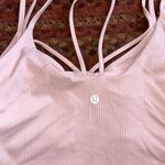 Lululemon  STRAWBERRY MILKSHAKE STRAPPY ALIGN RIBBED TANK TOP Photo 3