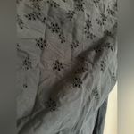 Soft Surroundings  XS Elegant Cotton Eyelet B-Down Black Shirt in Cotton Blend Photo 5