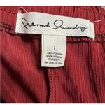 French Laundry French‎ Laundry Womens Size Large Dress Pants Drawstring Pockets Wide Leg Red Photo 4