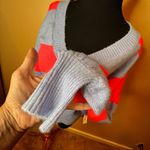 June & Hudson Size M Bright Pink Periwinkle Blue V Photo 5