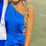 Glam Royal blue one shoulder size small boutique dress ( brand) Photo 0