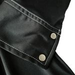 XOXO Vintage 90s  Black Pearl Snap Front Shirt Dress Photo 2