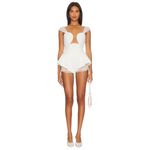 Free People  x REVOLVE Double Take Bodysuit in Ivory XLarge New Womens Tank Top Photo 6