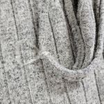 Mina Lisa Jumpsuit Womens L Gray Ribbed Wide Leg Baggy Oversized Stretchy Lounge Size L Photo 6