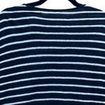 Vince Womens Linen Shirt Size M Summer Nautical Coastal Old Money Striped Boxy Photo 3