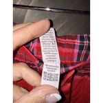 Victoria's Secret Victoria‎ Secret Women's XS Pajama Set Red Plaid Long Sleeve EUC Photo 5