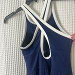Lands' End  Women's Tugless High Neck Swim Dress Swimsuit NWT Photo 9