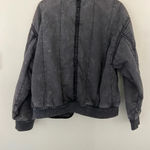 Free People NWT Mixed Signals Liner Jacket In December Sky Size L Photo 6