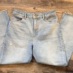 EXPRESS  Curvy Mom Jeans — Super High Rise size 8 — EUC Photo 1