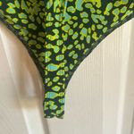 Leith  Green Patterned Bodysuit Photo 4