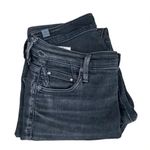 Citizens of Humanity  Rocket Crop High Rise Skinny Black Denim Jeans SZ 25 # 1040 Photo 6