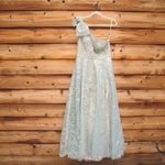 Mac Duggal 11177 Green Embellished Bow One Shoulder A Line Gown 10 Photo 7