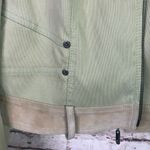 Vintage John Galliano Leather Trim Zip Up Jacket Green Size 10 Photo 11