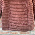 Eddie Bauer Astoria Down Filled Long Parka Coat Hooded Women’s Medium Purple Photo 10