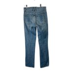 SlvrLake Tyler Distressed Straight Leg Jeans Old Ways Wash Mid Rise Womens 23 Blue Photo 7