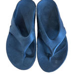 OOFOS Ooriginal Flip Flop‎ Black Size 10 Comfy Photo 0
