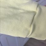 Universal Threads Bubble Hem Crewneck Light Bright Yellow Sweatshirt Photo 5