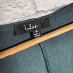 Lulus Marren Slate Blue Short Sleeve Surplice Bodysuit Womens size medium Photo 4