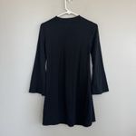 Southcott Woman’s Black Mini Dress Size 0 Small Lace Up V Photo 2