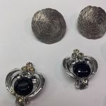 Lot Of 5 Vintage Earrings Clip On Screw On Two Signed Avon 2 Marked Japan Photo 7