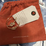 Anthropologie  Hoop Gold Earrings Photo 0