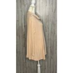 We The Free  Women's Peach Ribbed Long Sleeve Tunic Sweater‎ Top Medium Photo 1