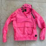 PE Nation Hot Pink Windbreaker Jacket Sz XS Like New Photo 0