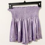 Queen of Sparkles Purple Holographic Swing Shorts Flowy Size XS Photo 3