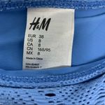 H&M  blue crochet look bikini bottom size 8 Photo 2