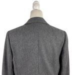 Brooks Brothers  Womens Size 10 Wool Angora Blazer Jacket Single Button in Gray Photo 5