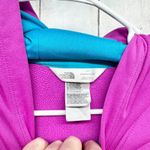 The North Face Sweater Women Size Small Pink Long Sleeve Hooded Sweatshirt Logo Photo 2