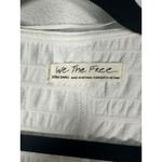 Free People  We the Free Flower Power Gauzy Gauze White 3/4 Sleeve Blouse XS Photo 5