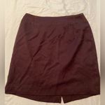Hannah Maroon skirt Size 6 Photo 1