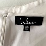 Lulus  White Season of Fun Off the Shoulder Skater Dress Photo 6