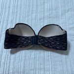 Aerie  Abigail Elegant Black Lace Strapless Bra Photo 2