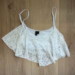 Full Tilt Lace Cropped Tank Top Photo 0