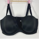 Cacique Strapless Bra Full Coverage Underwire Convertible Black 40F Photo 0